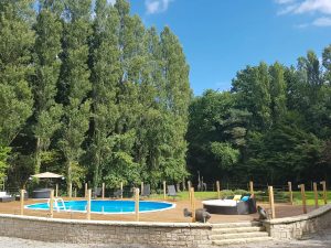 Pool area